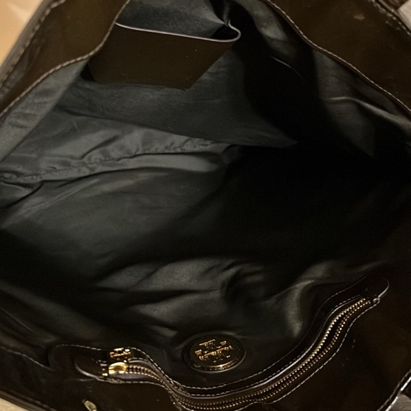 Tory Burch vintage large logo vinyl bag - Picture 6 of 8